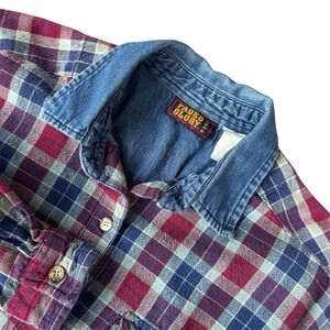 Men's Faded Glory Flannel Button Down Long Sleeve Shirt